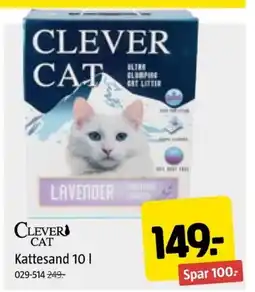 Jula CLEVER CAT Kattesand tilbud