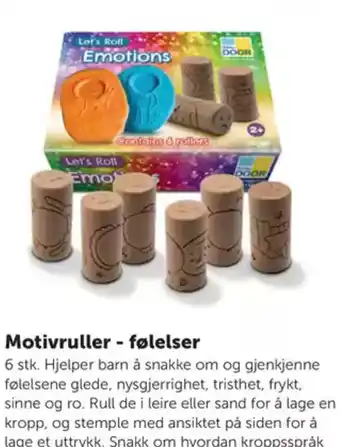 Lekolar Motivruller - følelser tilbud