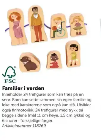 Lekolar Familier i verden tilbud