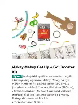 Lekolar Makey Makey Get Up + Go! Booster Kit tilbud