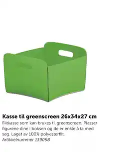 Lekolar Kasse til greenscreen tilbud