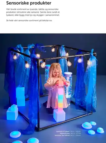 Lekolar Sensoriske produkter tilbud