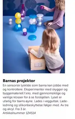 Lekolar Barnas projektor tilbud