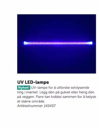 Lekolar UV LED-lampe tilbud