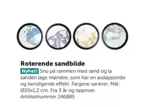 Lekolar Roterende sandbilde tilbud