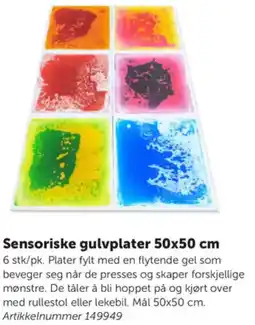 Lekolar Sensoriske gulvplater tilbud