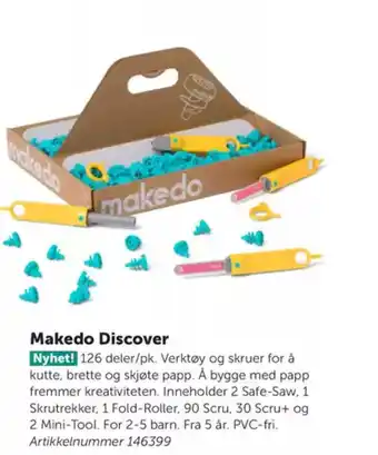 Lekolar Makedo Discover tilbud