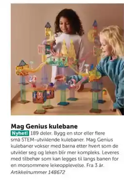 Lekolar Mag Genius kulebane tilbud