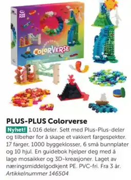 Lekolar PLUS-PLUS Colorverse tilbud