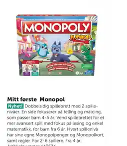 Lekolar Mitt første Monopol tilbud