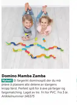 Lekolar Domino Mamba Zamba tilbud