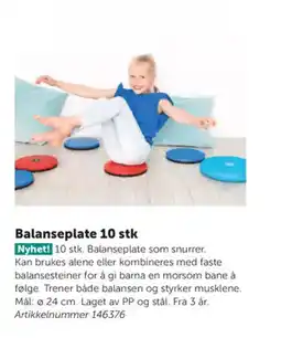 Lekolar Balanseplate 10 stk tilbud