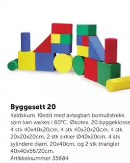 Lekolar Byggesett 20 tilbud