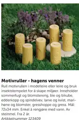 Lekolar Motivruller - hagens venner tilbud