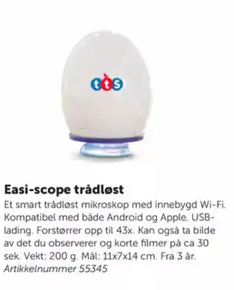 Lekolar Easi-scope trådløst tilbud