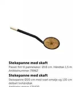 Lekolar Stekepanne med skaft tilbud