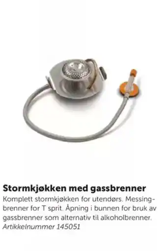 Lekolar Stormkjøkken med gassbrenner tilbud