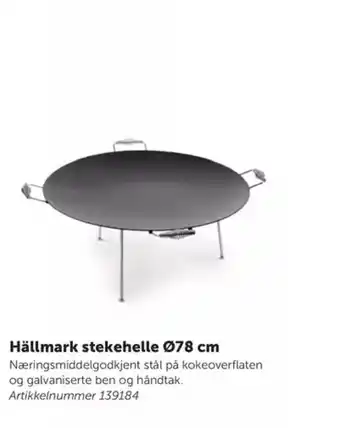 Lekolar Hällmark stekehelle tilbud