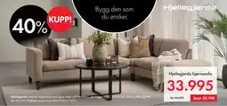 Fagmøbler Hjellegjerde hjørnesofa tilbud