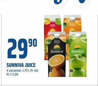 Coop Obs Sunniva juice tilbud