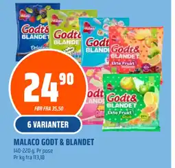 Coop Obs MALACO GODT & BLANDET tilbud