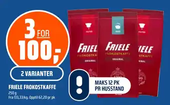 Coop Obs FRIELE FROKOSTKAFFE tilbud