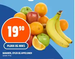 Coop Obs BANANER, EPLER OG APPELSINER tilbud