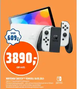 Coop Obs NINTENDO SWITCH KONSOLL OLED 2021 tilbud
