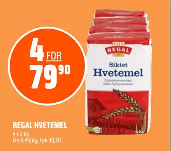 Coop Obs REGAL HVETEMEL tilbud