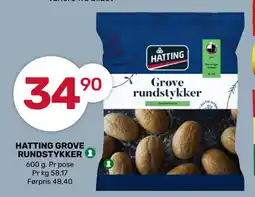 Matkroken HATTING GROVE RUNDSTYKKER tilbud