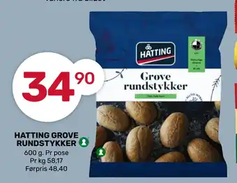 Matkroken HATTING GROVE RUNDSTYKKER tilbud