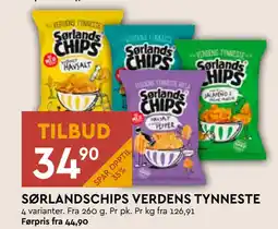 Coop Mega SØRLANDSCHIPS VERDENS TYNNESTE tilbud