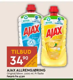 Coop Mega AJAX ALLRENGJØRING tilbud