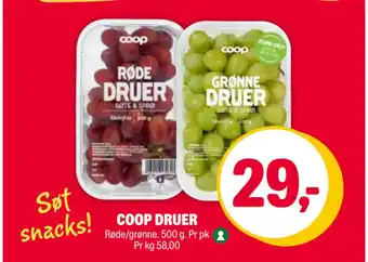 Coop Extra COOP DRUER tilbud