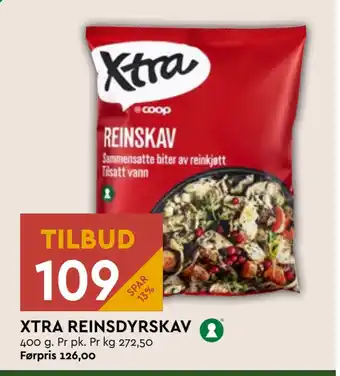 Coop Mega XTRA REINSDYRSKAV tilbud