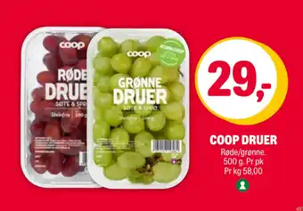 Coop Extra COOP DRUER tilbud