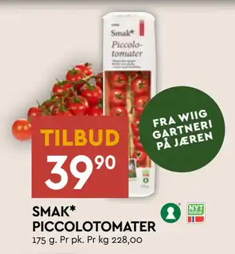 Coop Mega SMAK* PICCOLOTOMATER tilbud