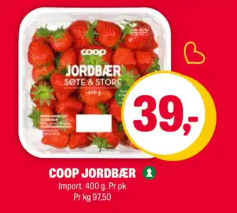 Coop Extra COOP JORDBÆR tilbud