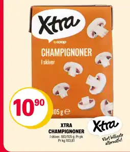 Coop Extra XTRA CHAMPIGNONER tilbud