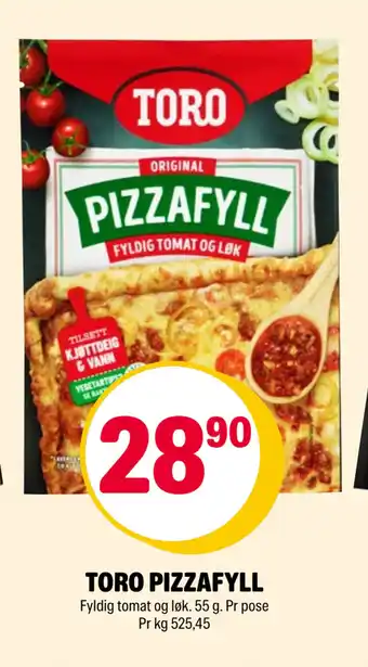 Coop Extra TORO PIZZAFYLL tilbud