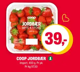 Coop Extra COOP JORDBÆR tilbud