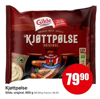 Spar Kjøttpølse tilbud