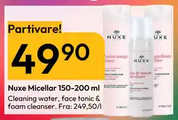 Gigaboks Nuxe Micellar 150-200 ml tilbud