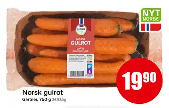 Spar Norsk gulrot tilbud