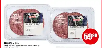 Spar Burger 2-pk tilbud