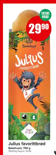 Spar Julius favorittbrød tilbud