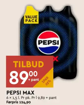 Coop Mega PEPSI MAX tilbud