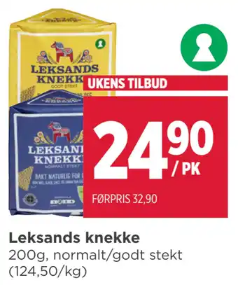 Meny Leksands knekke tilbud