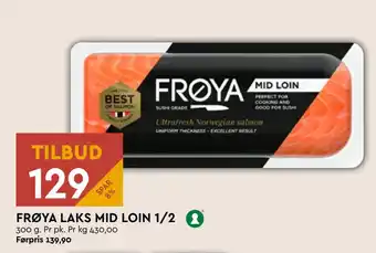 Coop Mega FRØYA LAKS MID LOIN 1/2 tilbud