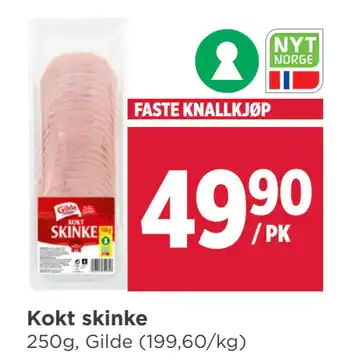 Meny Kokt skinke tilbud